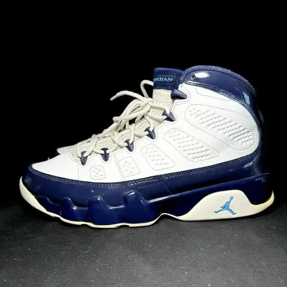Size 8.5 - Nike Air Jordan 9 Retro UNC Men's Shoes - Picture 8 of 8